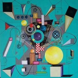 Gemälde, Bifurcation, Muriel Charbonnier