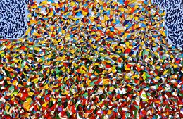 Gemälde, Abstract III, Albrecht Behmel