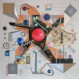 Peinture, Gravitation, Muriel Charbonnier