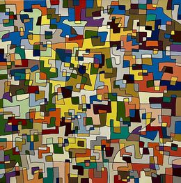 Gemälde, Abstract 8, Albrecht Behmel