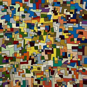 Gemälde, Abstract 8, Albrecht Behmel