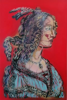 Painting, Simonetta Bâbord, Artiste Ouvrier