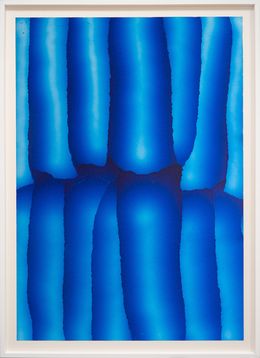 Gemälde, The big blue edge, François Nugues