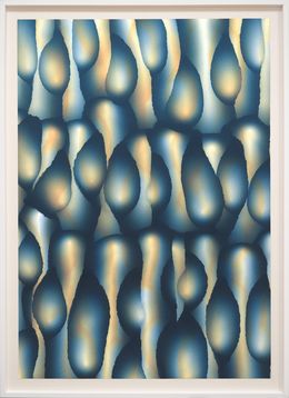 Gemälde, Deep blue, François Nugues