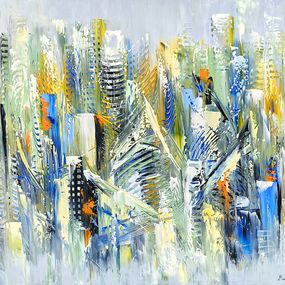 Gemälde, Abstract Skyscrapers, Marieta Martirosyan