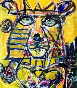 Gemälde, Lion King, Maybrit Sinot