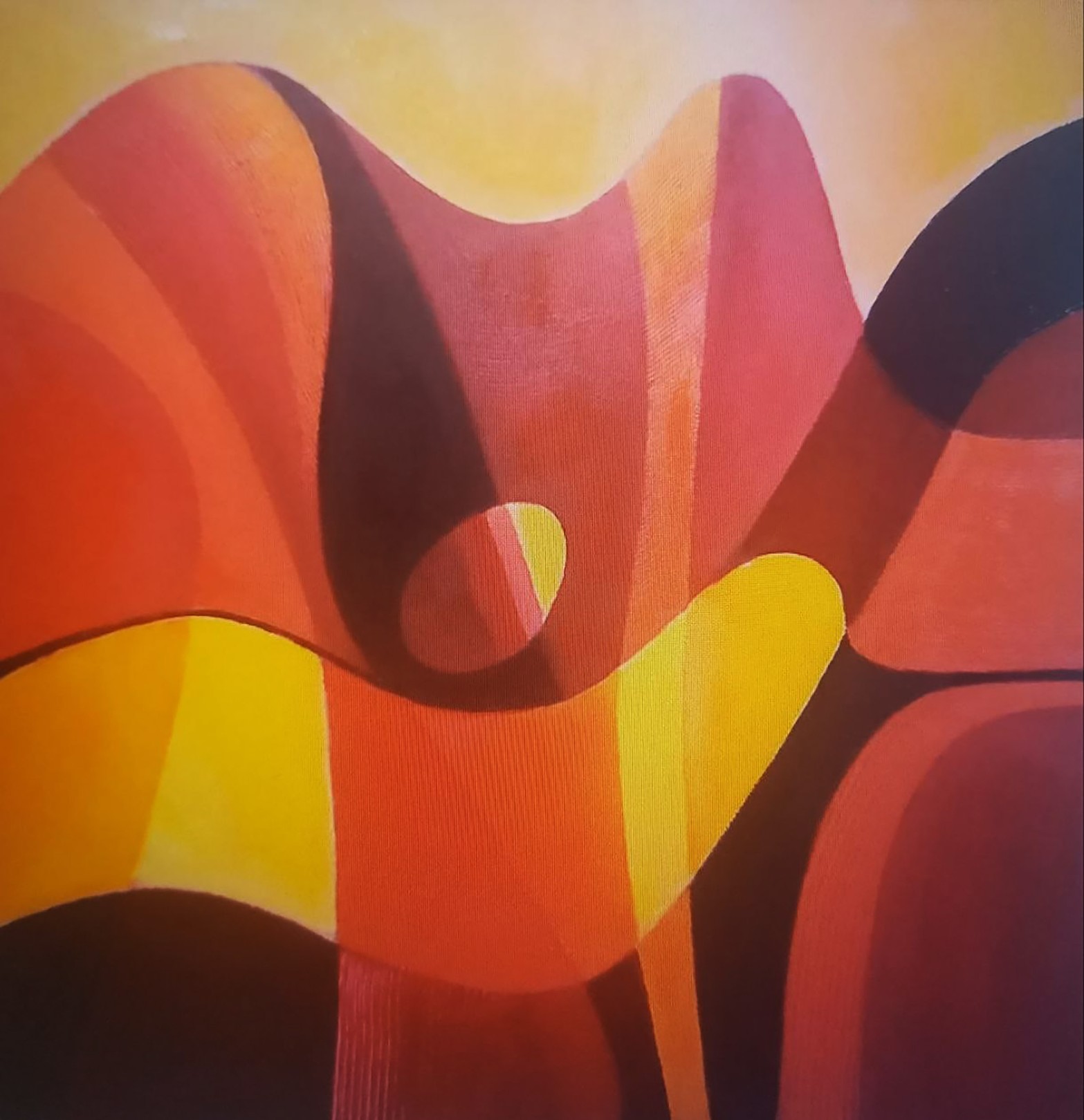 Strashevich Alexander, Red shapes Strashevich Alexander, Red shapes