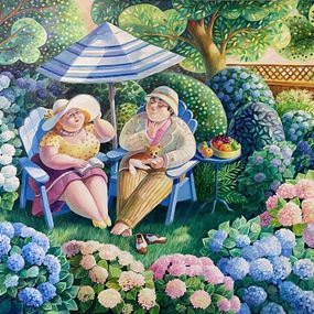 Gemälde, A Morning in Eden, Anna Varella