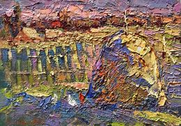 Painting, Autumn rays, Oksana Ivanyuk