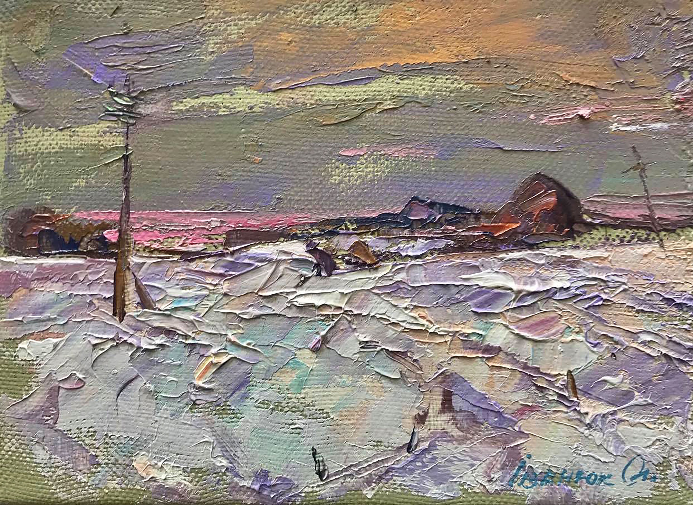 Ivanyuk Oleksiy, Snowy street Ivanyuk Oleksiy, Snowy street