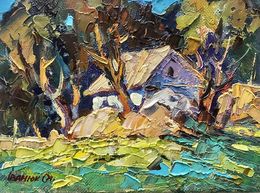 Painting, Lit by the sun, Oksana Ivanyuk