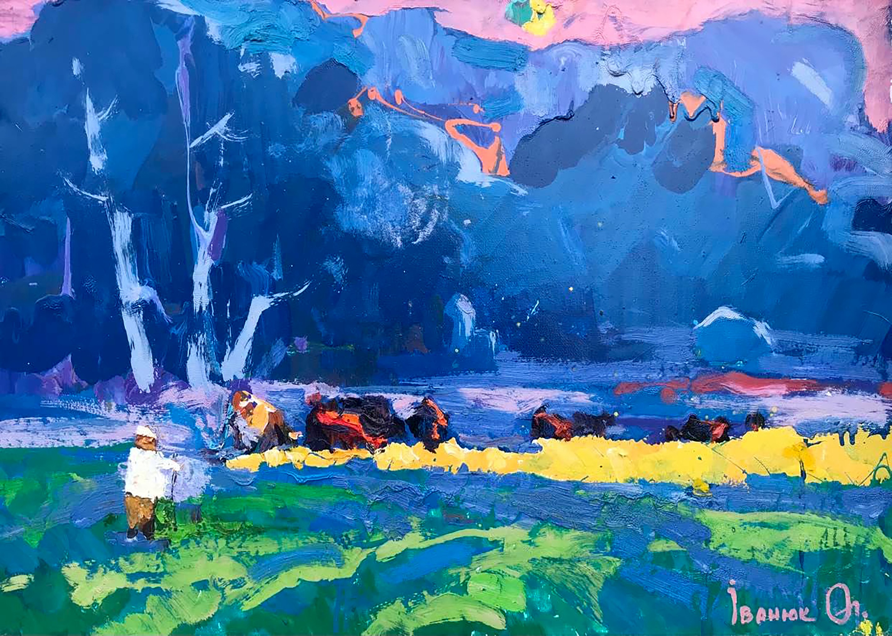 Ivanyuk Oleksiy, In the shade of ash trees Ivanyuk Oleksiy, In the shade of ash trees