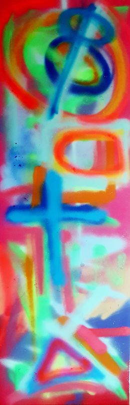 Painting, Select 8 prayers, Hayvon