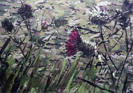 Gemälde, Thistles, Ed Potapenkov