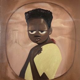 Painting, Innocence, Aladejare Ayodeji