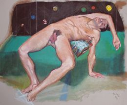 Dessin, N° 865 Coup de billard, R. Cavalié