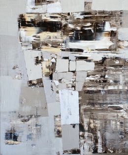 Gemälde, Yellow moon, Iryna Kitaieva