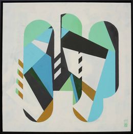 Painting, Icon #19, Ronald Hunter