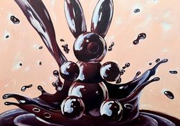 Painting, Chocolate bunny, Konovalov Igor