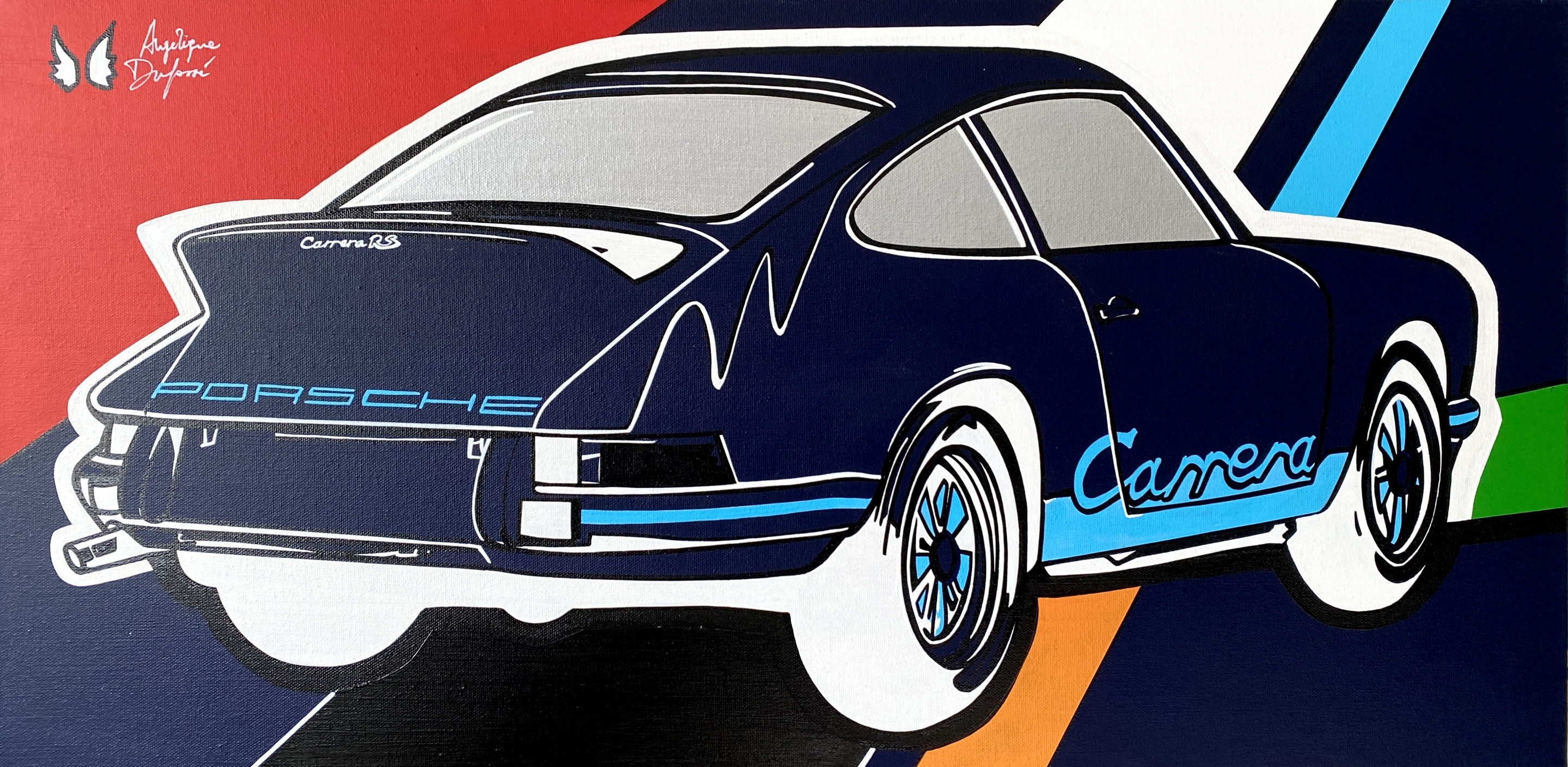 Angélique Dufossé, Mythique Porsche Carrera 2.7 RS Angélique Dufossé, Mythique Porsche Carrera 2.7 RS