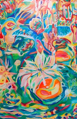 Painting, Eden, Karin Mikulášová