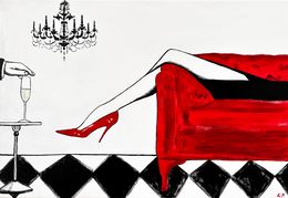 Gemälde, Aristocratic Prelude, Kristina Mallen