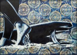 Painting, Surfer n°2, Véronique Baleste