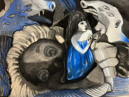 Fine Art Drawings, Adaptation #6, Zahra Zeinali