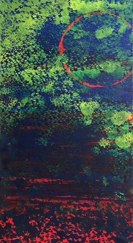 Painting, Bright night, Melezhik Olga