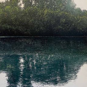 Gemälde, Sur l'eau, Benoît Trimborn