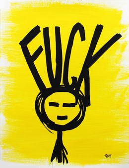 Fine Art Drawings, Fuck Head, Michael Grine