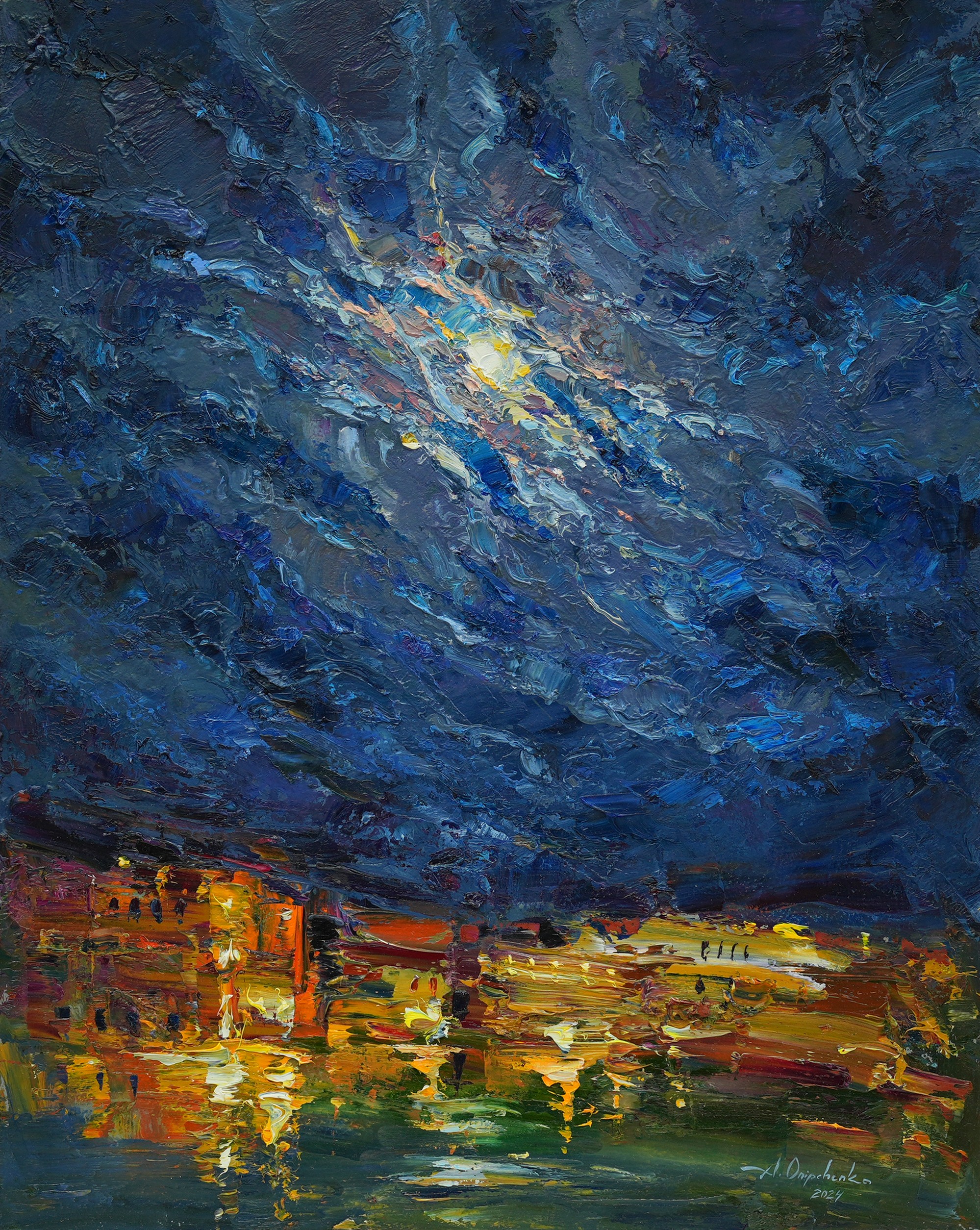 Alisa Onipchenko-Cherniakovska, Night in Venice Alisa Onipchenko-Cherniakovska, Night in Venice