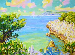 Painting, Saint-Jean-Cap-Ferrat, Iryna Kastsova