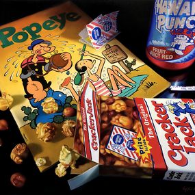 Painting, Cracker Jacks (huge original painting), 2012, Doug Bloodworth