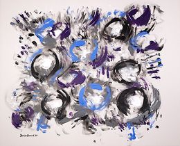 Gemälde, Winter flowers, Damien Berrard