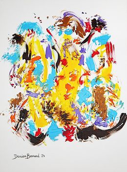 Gemälde, Hand painted I, Damien Berrard