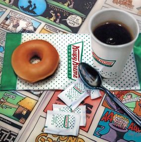 Print, Krispy Kreme (large signed giclee on canvas), Doug Bloodworth