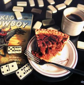 Print, Pecan Pie (large signed giclee on canvas), Doug Bloodworth