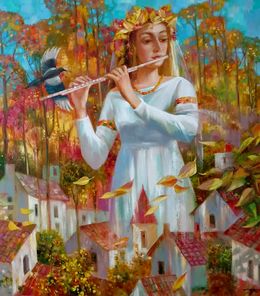Painting, Melody of autumn, Anatoly Tarabanov
