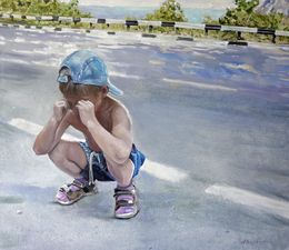 Painting, Stolen summer, Anatoly Varvarov