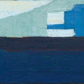 Gemälde, Composition au Lac, J Paul