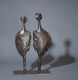 Skulpturen, S107 Couple d'Anges, Jacques Tenenhaus