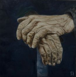 Painting, Mains d'Ancien, J Paul