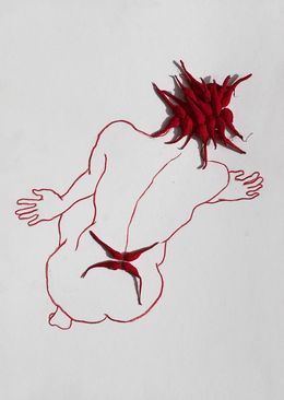 Painting, XVI From The Red Series, Megha Joshi