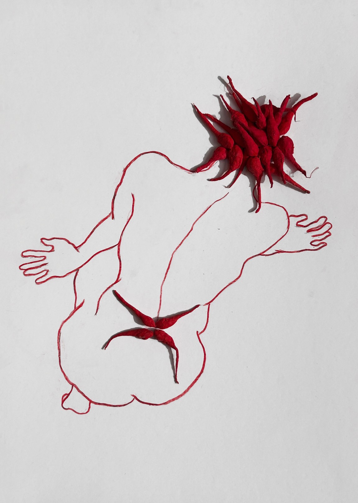 Megha Joshi, XVI From The Red Series Megha Joshi, XVI From The Red Series