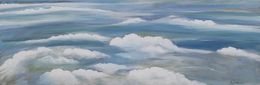 Painting, Ciel Niagara - Paysage nuageux, Sophie Penicaud