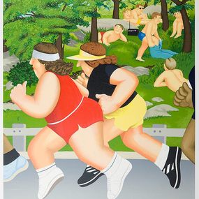 Édition, Women Running, Beryl Cook