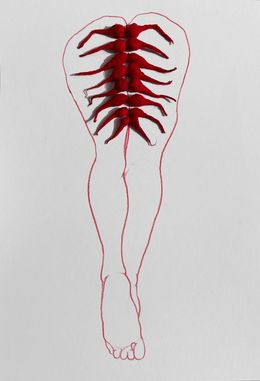 Painting, XIV From The Red Series, Megha Joshi