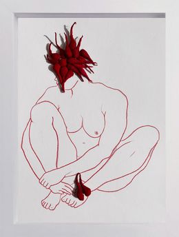 Painting, XV From The Red Series, Megha Joshi