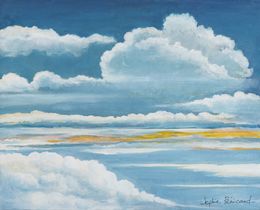 Painting, Ciel, nuages, Sophie Penicaud